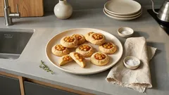 Křehké jablečné sušenky se skořicí – důlkové cukroví, které drží i druhý den