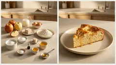 Nadýchaný kynutý jablečný koláč – vláčný i druhý den a s medem navrch