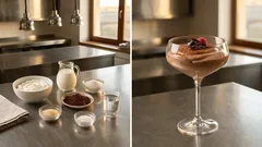 Kakaová tvarohová pěna se želatinou – rychlý nepečený dezert do skleniček