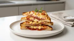 Mini pizzy z toustového chleba: rychlá večeře, když není čas na těsto