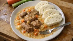 Bratislavská vepřová plec s knedlíkem: poctivý nedělní oběd krok za krokem