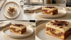 Hrnková buchta s pudinkem a čokoládou: vláčný moučník na plech bez váhy