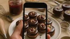 Išelské dortíčky s čokoládovou polevou: vánoční cukroví, které zraje do krásy