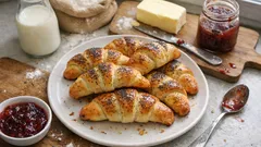 Domácí máslové loupáky s mákem: nadýchané pečivo, které voní jako z pekárny