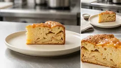 Nadýchaný jablečný koláč z pár surovin – šťavnatý i druhý den
